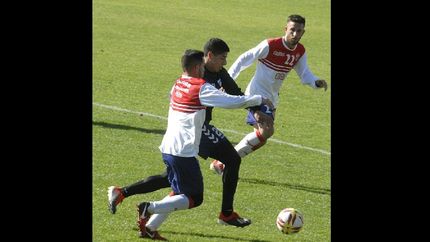 Talleres jugó varios amistosos y Czornomaz probó el equipo.