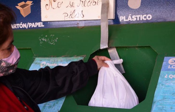 Cada vez más vecinos incorporan el reciclado como hábito.