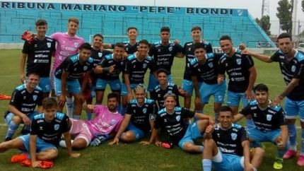 El festejo de los Gasoleros que golearon a Atlanta. El festejo de los Gasoleros que golearon a Atlanta.