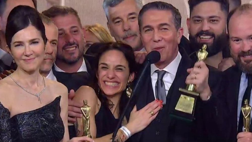 El Martín Fierro de Oro se lo llevó Telefe Noticias.