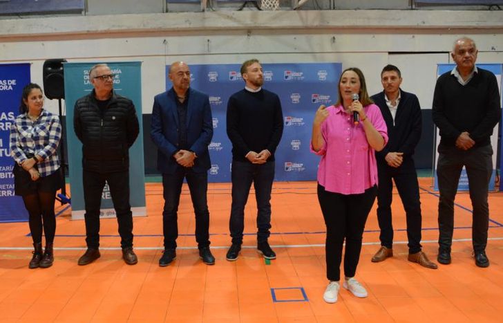 La jornada se realizó en el gimnasio del Parque de Lomas.