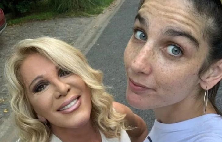 Todo mal entre Juana Repetto y su mamá.&nbsp;