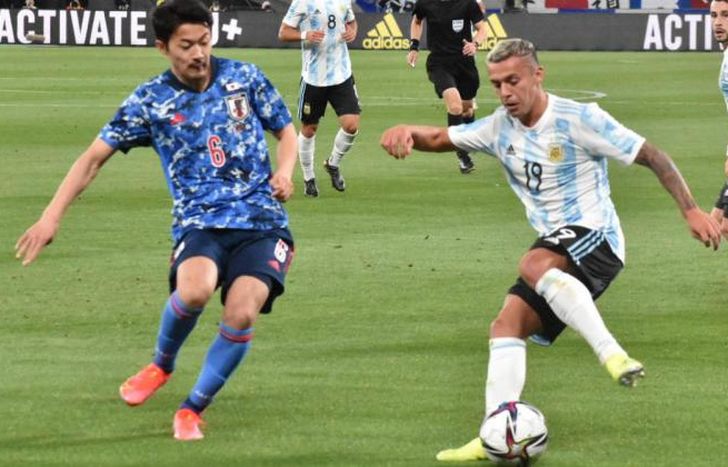El jugador del Taladro fue titular en la Selección Argentina.