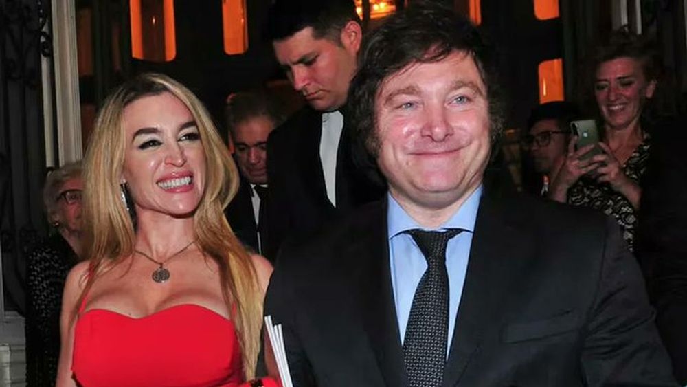 Fátima Florez y Javier Milei. Fátima Florez y Javier Milei.