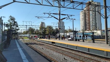 El hecho ocurrió en la estación de Lomas.