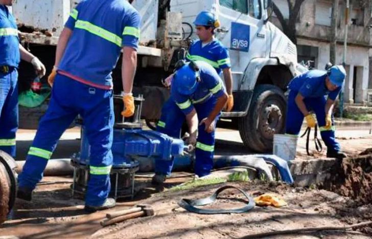 AySA comunicó que habrá cortes de agua en distintas zonas de Lomas.