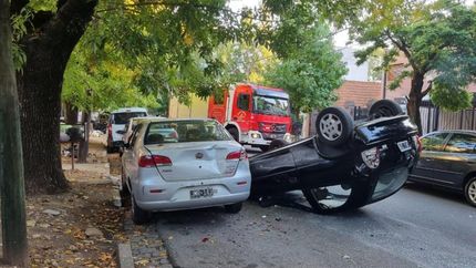 El hecho fue a las 7.20 de este domingo.