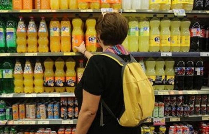 Las bebidas no alcohólicas tuvieron un aumento de 5,8%.