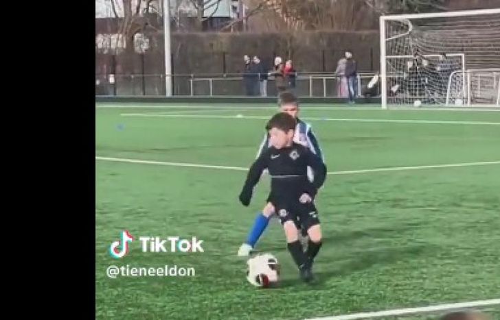 Un supuesto video de Mateo Messi provocó furor en las redes sociales.