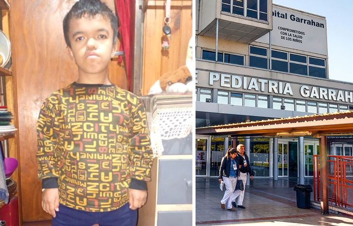 Jonás Gamarra se atiende desde bebé en el Hospital Garrahan.