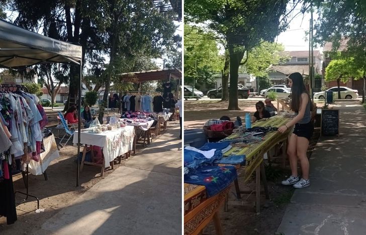 El espacio público de Temperley será sede de una nueva feria, este domingo de 16 a 21.