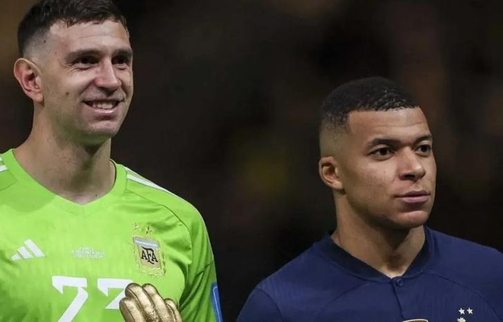 Se viralizó un video de un polémico gesto de Dibu Martínez a Kylian Mbappe en la final del mundo.