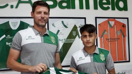 El Rayo Medina junto a Roberto Battión.