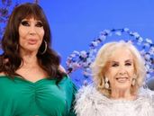 Moria Casán y Mirtha Legrand.&nbsp;