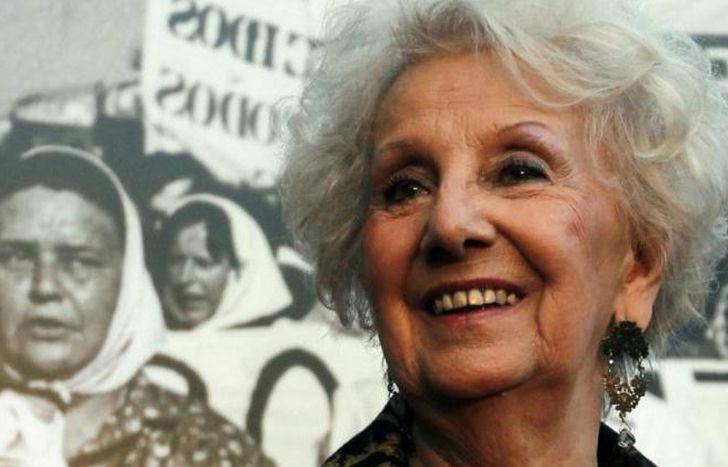 Estela de Carlotto se suma a un conversatorio en Lanús.