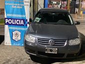 El auto con el que atropellaron al menor en Temperley.