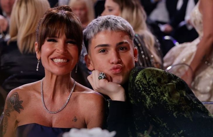 Florencia Otero con su hijo Juan Otero.&nbsp;