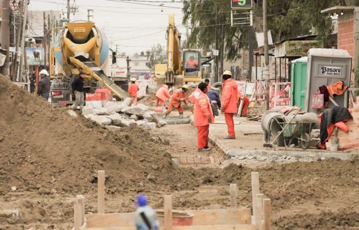 Las obras en la calle Homero abarcan 40 cuadras.
