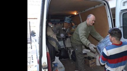 juntaron articulos electronicos para reciclar