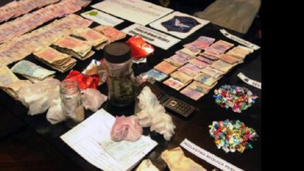secuestraron dosis de marihuana y cocaína.