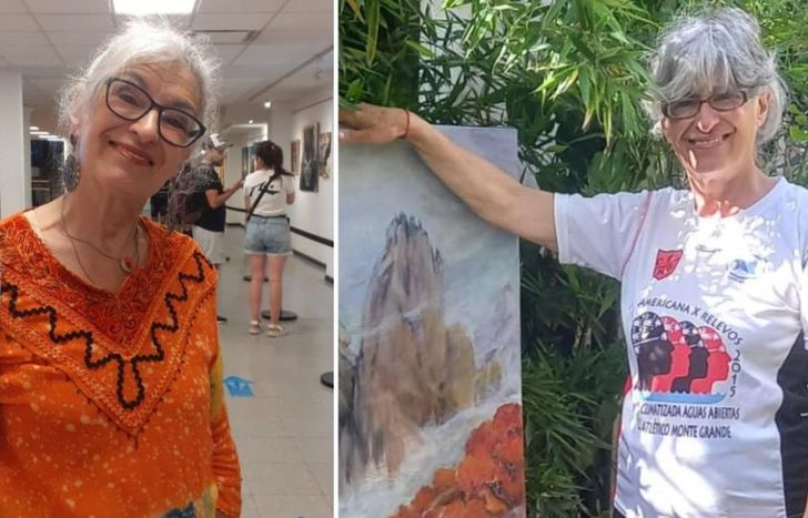 Alyx se mostró orgullosa de haber podido representar a Lomas y a Argentina a través de la muestra.