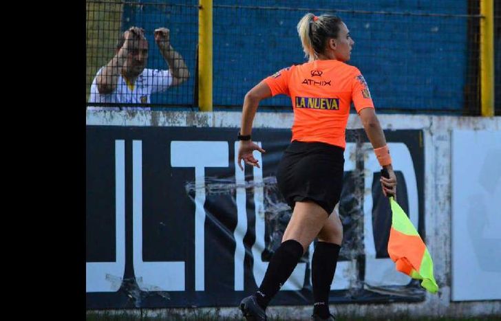 Daniela cerró el año debutando como jueza en la primera C.