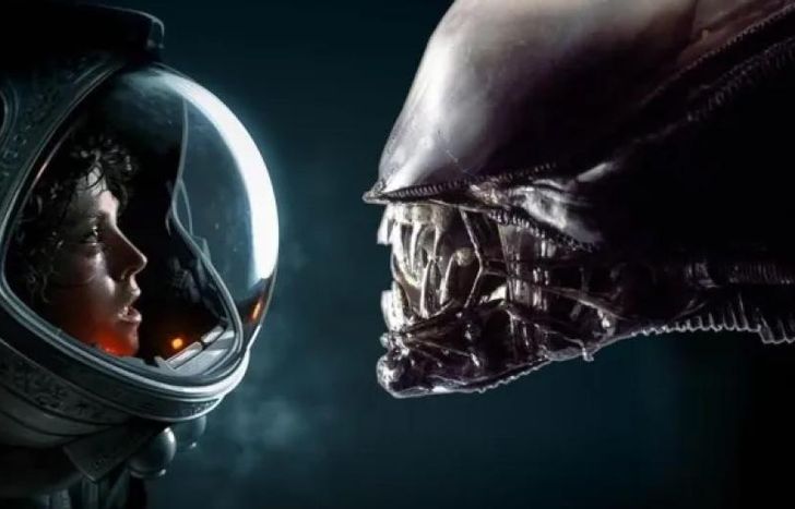 Una escena de Alien.