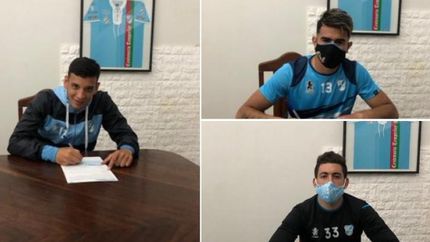 Este miércoles firmaron sus contratos. Este miércoles firmaron sus contratos.
