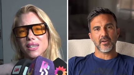 Nicole Neumann contra Fabián Cubero.&nbsp;