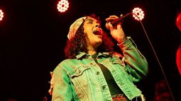 Dina Indarte, en vivo.&nbsp;
