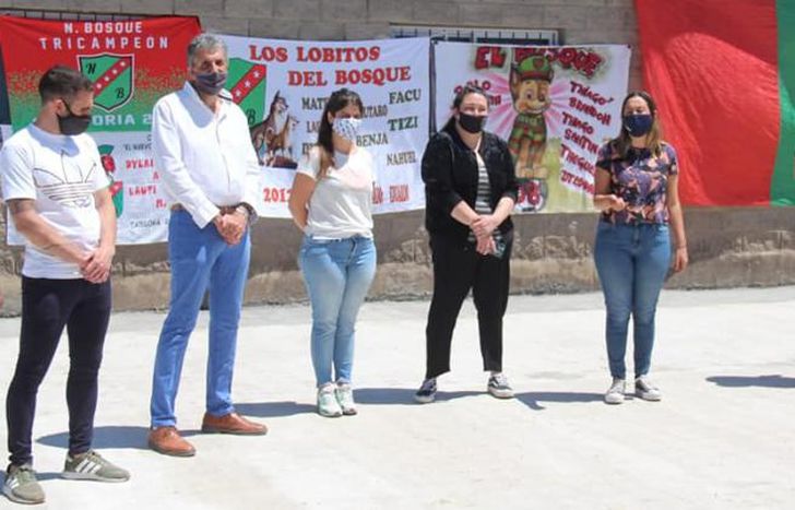 Hubo una jornada con la presencia de funcionarios.