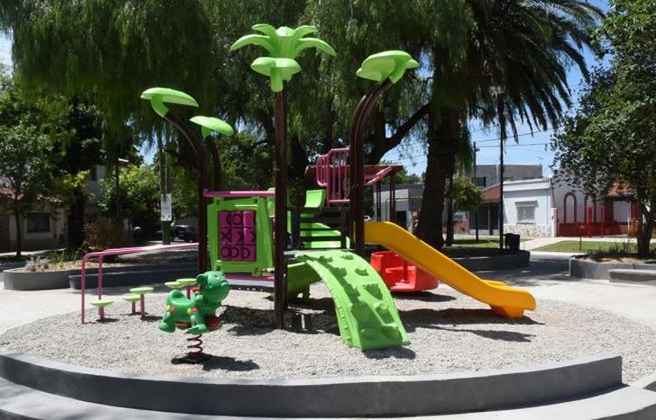 La plaza está en condiciones y espera por la reinauguración.