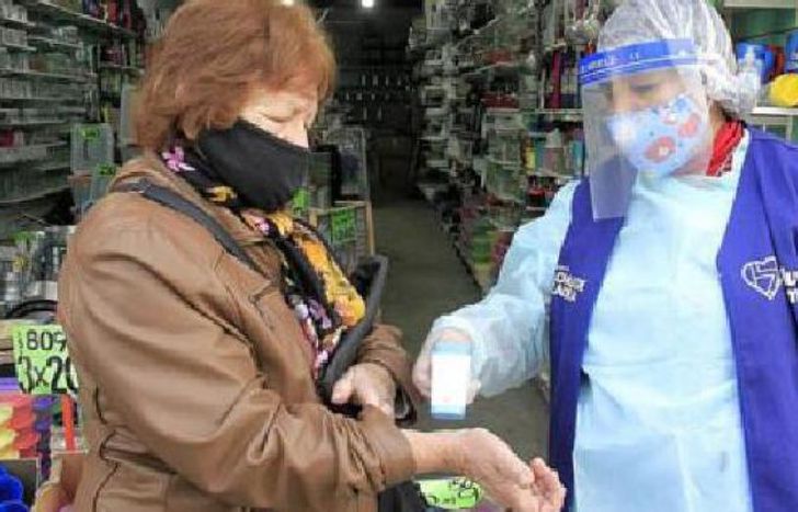 La fiebre alta, principal síntoma.