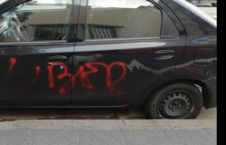 El chofer no trabajaba para la App desde febrero.