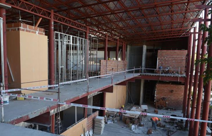 Avanza la construcción del Hospital de Diagnostico Inmediato.