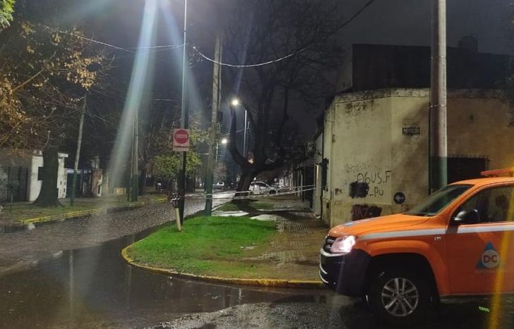 Ocurrió anoche.