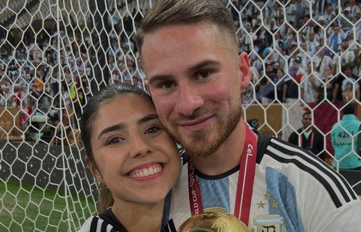 Camila Mayán y Alexis Mac Allister.