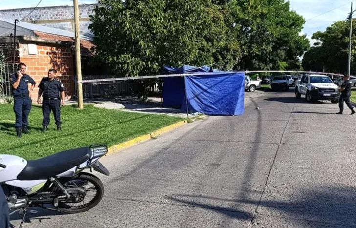 El lugar donde ocurrió el hecho, en febrero pasado.