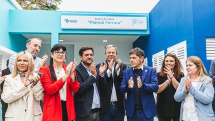 Salud pública: inauguraron un nuevo CAPS en Burzaco con seis consultorios y farmacia.