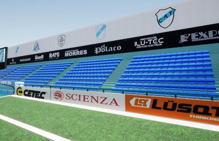 Así quedará la nueva platea tras finalizar todas las obras.