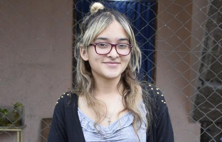 La joven de 15 años vive en el Barrio San José de Temperley.