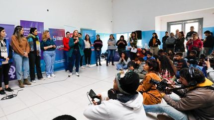 La jornada se hizo en el Envión de Albertina.