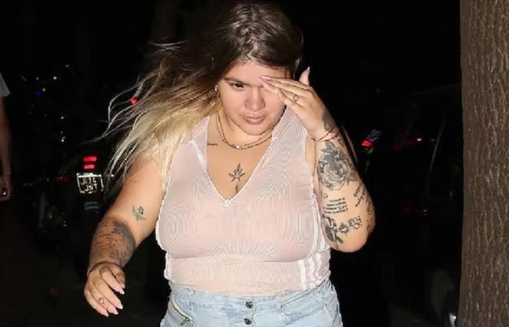 Morena Rial, detenida.