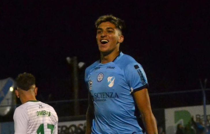 Franco Ayunta convirtió el segundo gol contra Agropecuario.