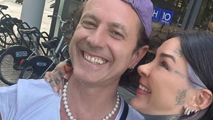 Coti y Cande, de festejo.