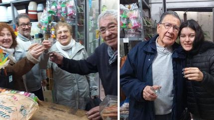 Los vecinos se acercaron el viernes, sábado y domingo.