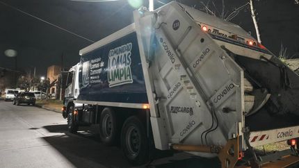 en lomas, ahora hay que sacar la basura de domingo a viernes de 19 a 21