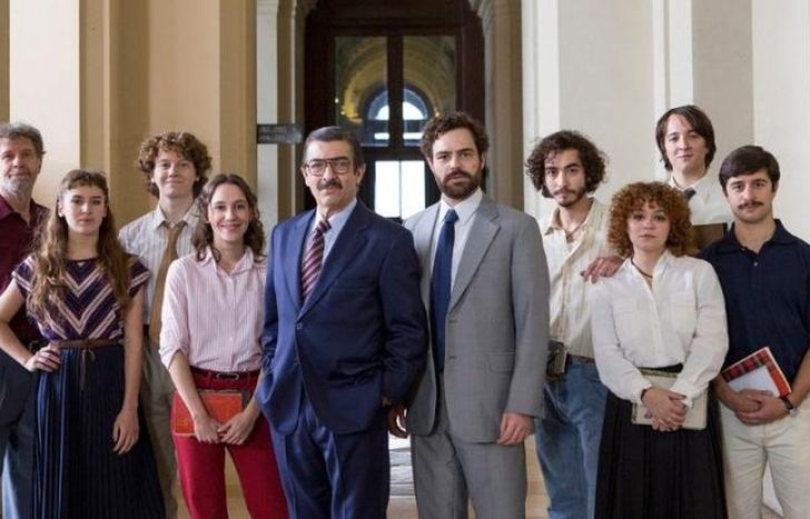 El elenco del film.
