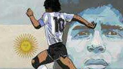 La imagen del Diez quedará plasmada en la institución.