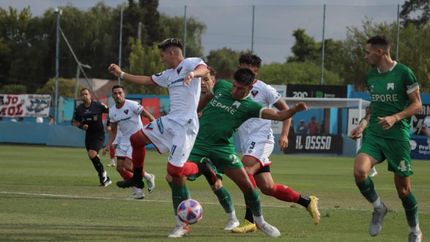 El partido se desinfló en el segundo tiempo.